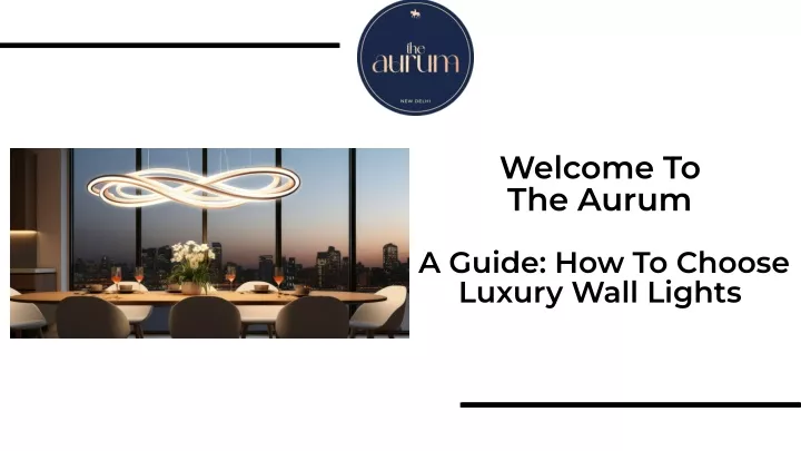 welcome to the aurum