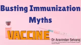 Busting Immunization Myths