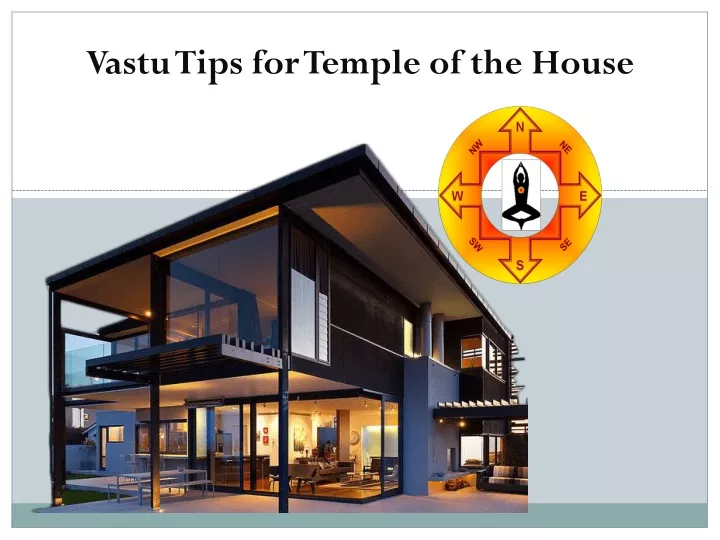 vastu tips for temple of the house