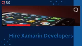 Hire Xamarin Developers