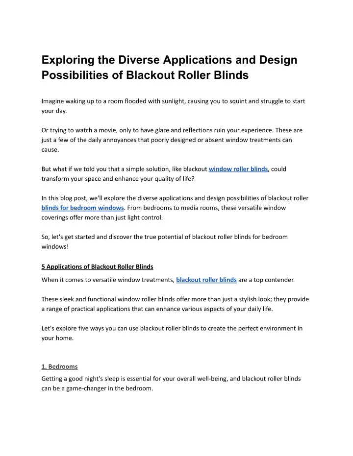 exploring the diverse applications and design