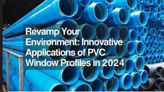 revamp your environment innovative applications