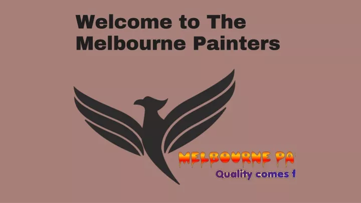 welcome to the melbourne painters