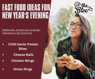 7 Fast Food Ideas for New Year's Evening