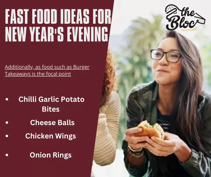 fast food ideas for new year s evening