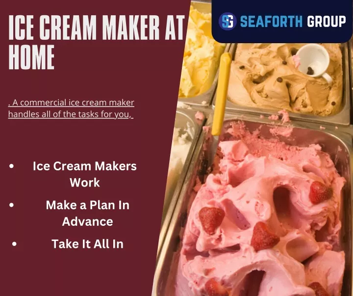 ice cream maker at home