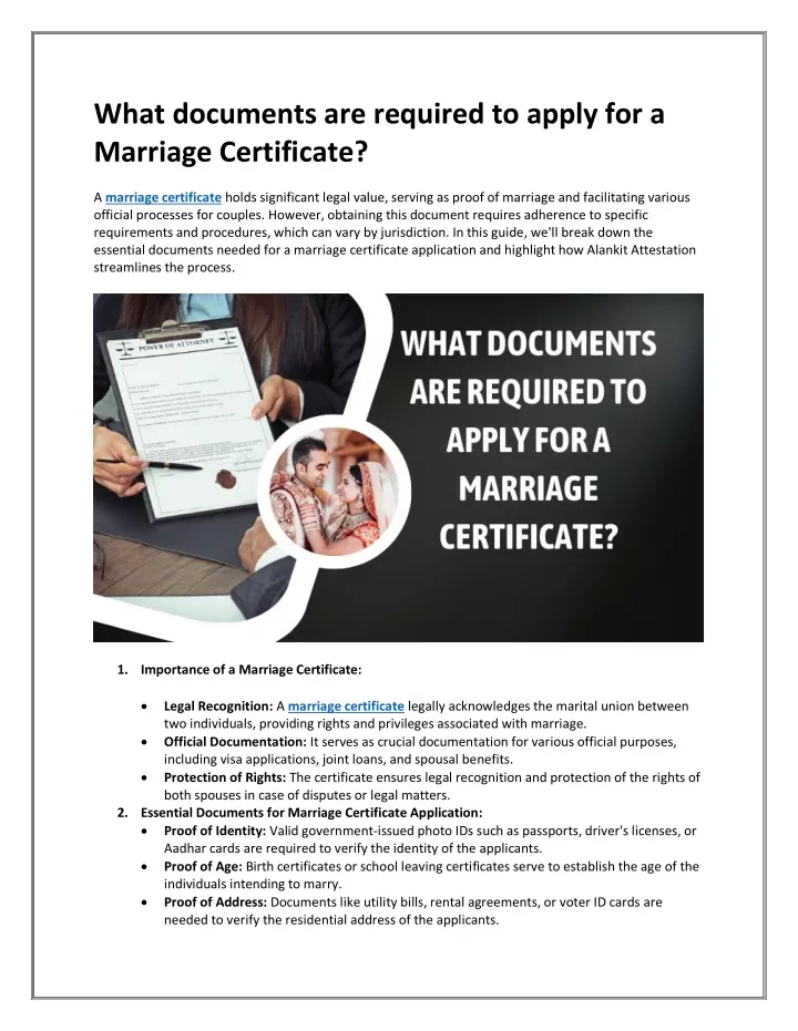 what documents are required to apply