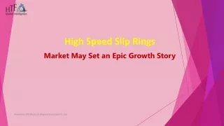 High Speed Slip Rings Market