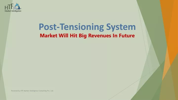 post tensioning system market will hit big revenues in future