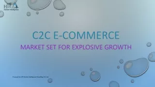 c2c e commerce market set for explosive growth