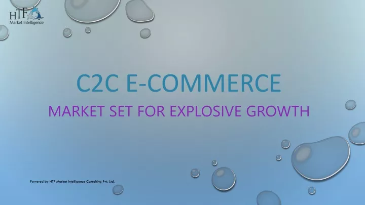 c2c e commerce market set for explosive growth