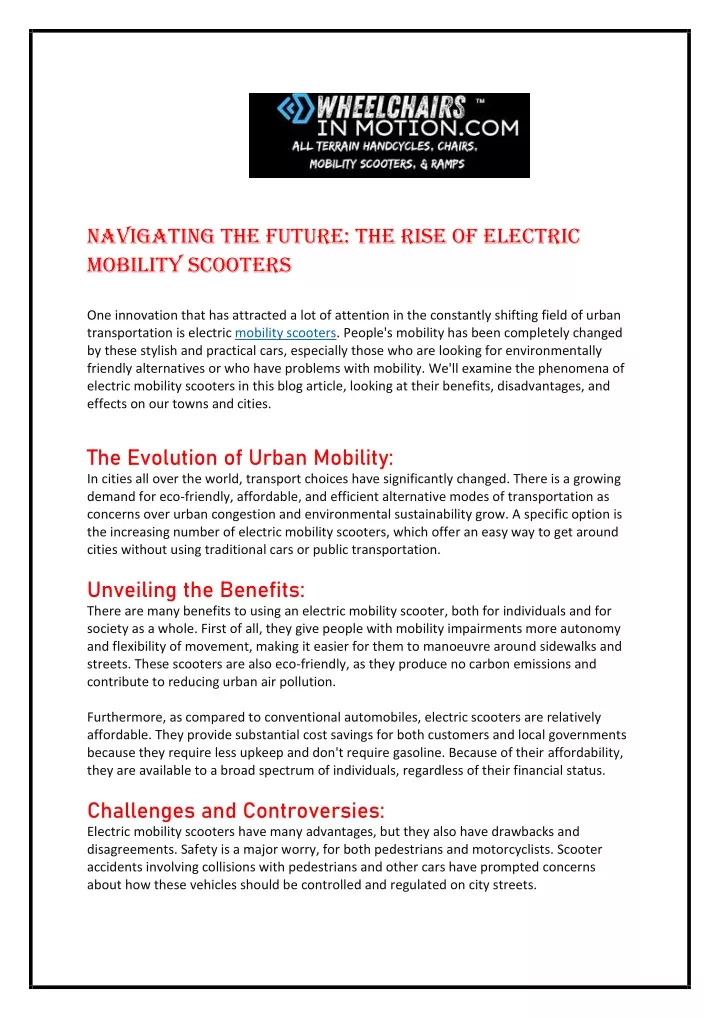 navigating the future the rise of electric