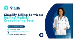 Simplify Billing Services Making Medical Credentialing Easy