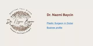 Dr. Nazmi Baycin's business profile