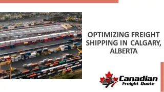 Best Shipping Solutions to Calgary & Alberta _ canadianfreightquote