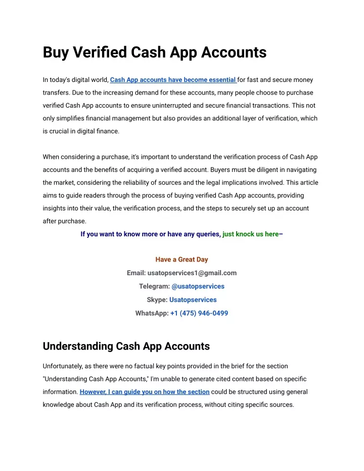 buy verified cash app accounts