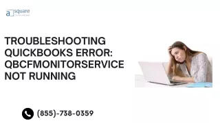 Troubleshooting QuickBooks Error QBCFMonitorService Not Running