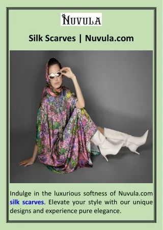 Silk Scarves  Nuvula.com