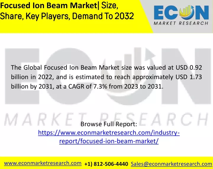 focused ion beam market size share key players