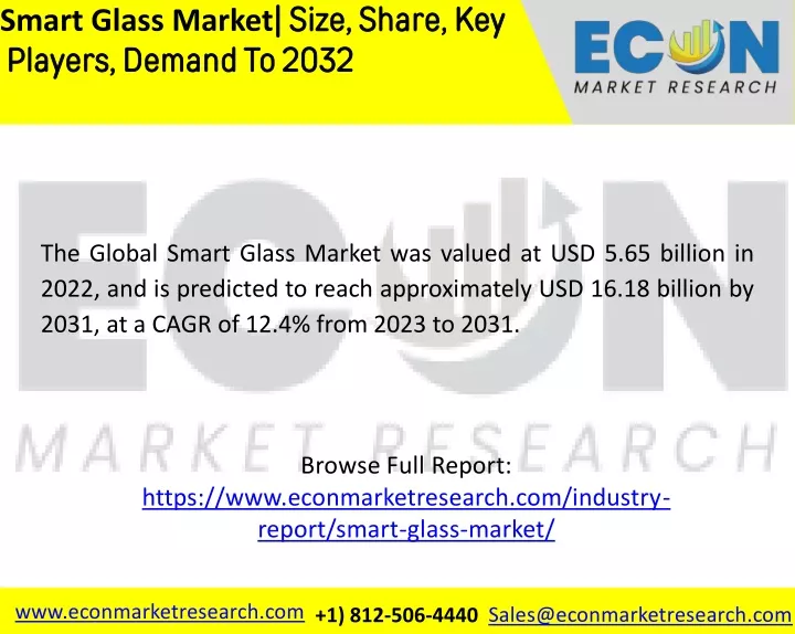 smart glass market size share key players demand