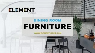 Luxury Dining Room Furniture at ELEMENT Home in Cherry Creek