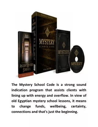 Mystery School Code™ Free eBook PDF Download