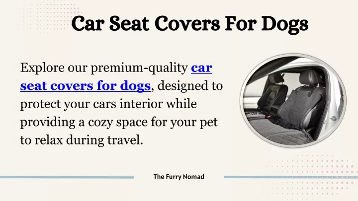 car seat covers for dogs