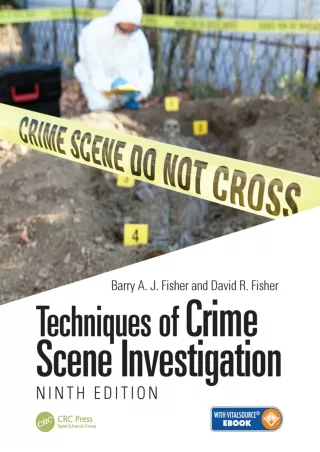 PDF_⚡ Techniques of Crime Scene Investigation