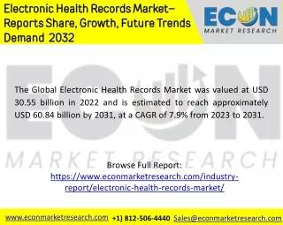 Electronic Health Records Market