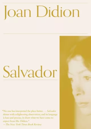 READ⚡[PDF]✔ Salvador