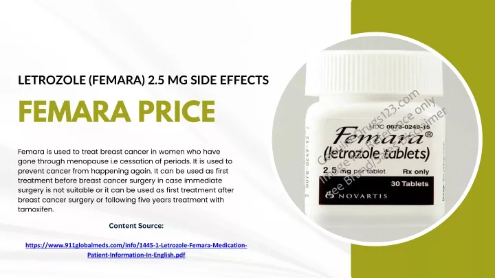 letrozole femara 2 5 mg side effects