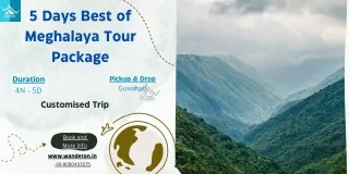 5 Days Best of Meghalaya Tour Package