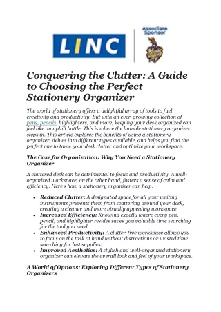 conquering the clutter a guide to choosing