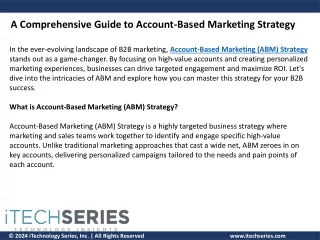 Account-Based Marketing Strategy