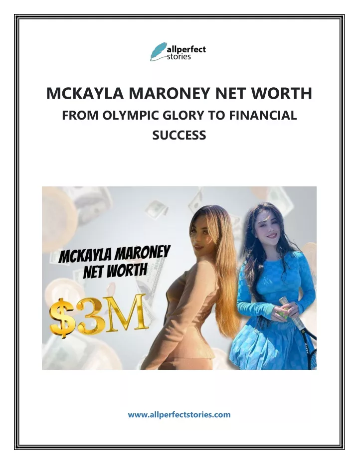 mckayla maroney net worth from olympic glory