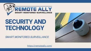 Enhance Security with 24/7 Live Video Monitoring | Remote Ally