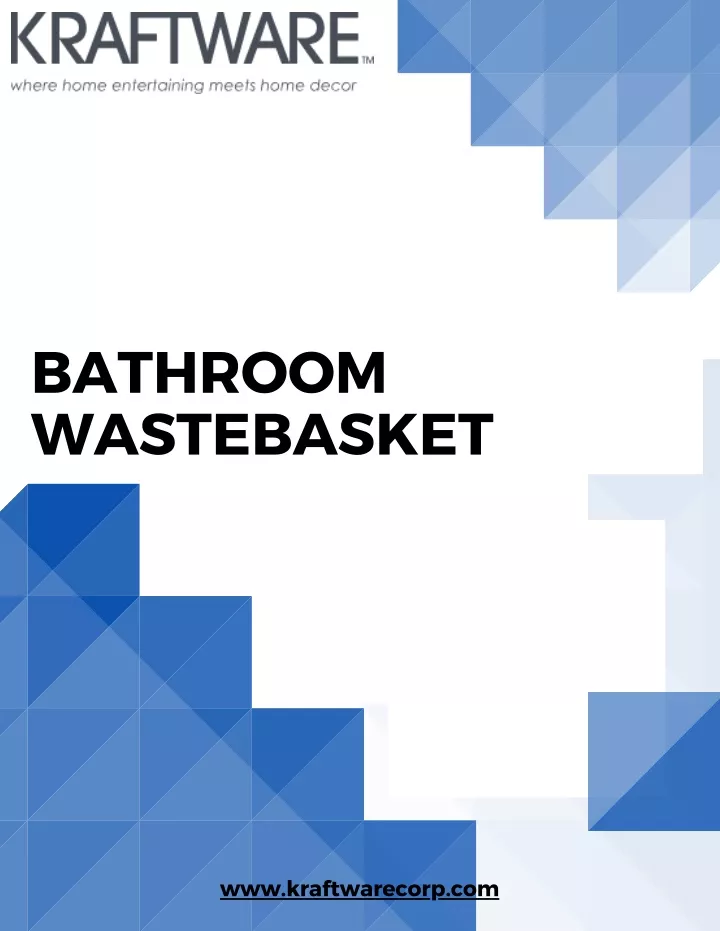 bathroom wastebasket