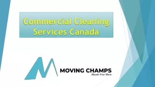 Commercial Cleaning Services Canada