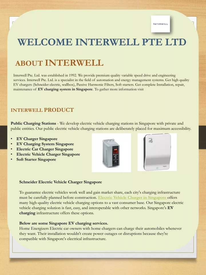 welcome interwell pte ltd