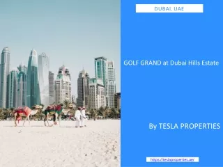 GOLF GRAND at Dubai Hills Estate