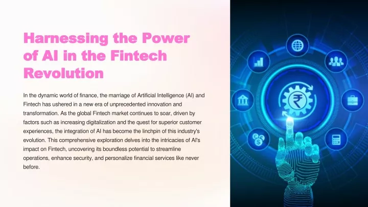 harnessing the power of ai in the fintech