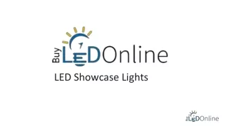 LED Showcase Lights