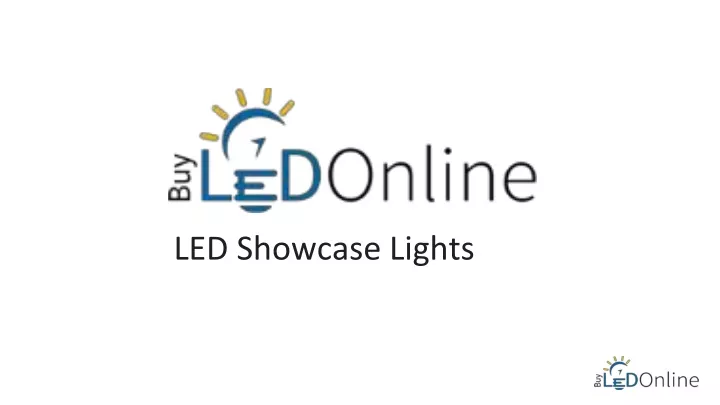 led showcase lights