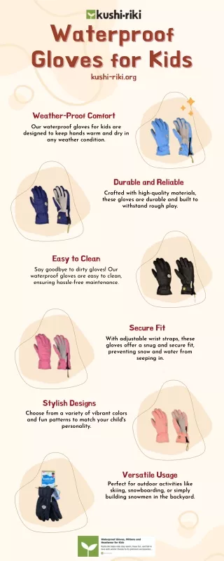 Waterproof Gloves for Kids