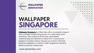 Where to Buy the Best Wallpaper in Singapore
