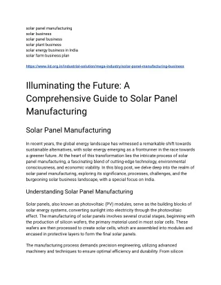 solar panel manufacturing (1)
