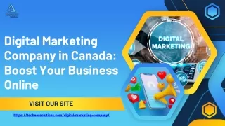 Digital Marketing Company in Canada Boost Your Business Online