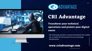Cyber Security Assessment USA – CRI Advantage