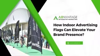 Why Indoor Advertising Flags Are a Must-Have for Your Business?