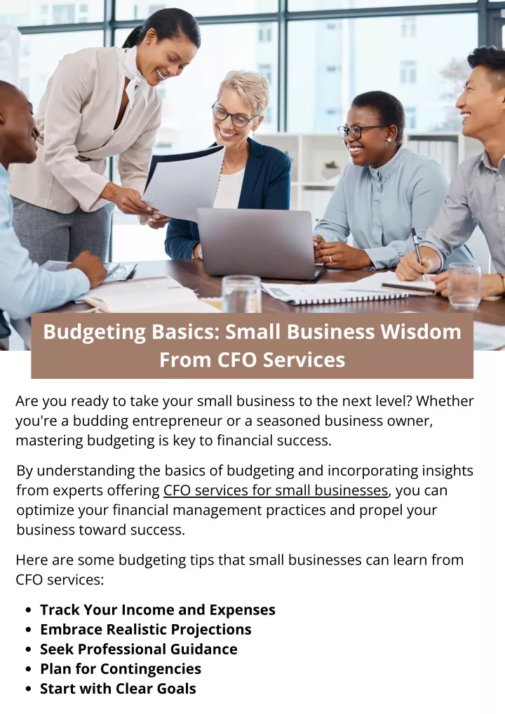 budgeting basics small business wisdom from